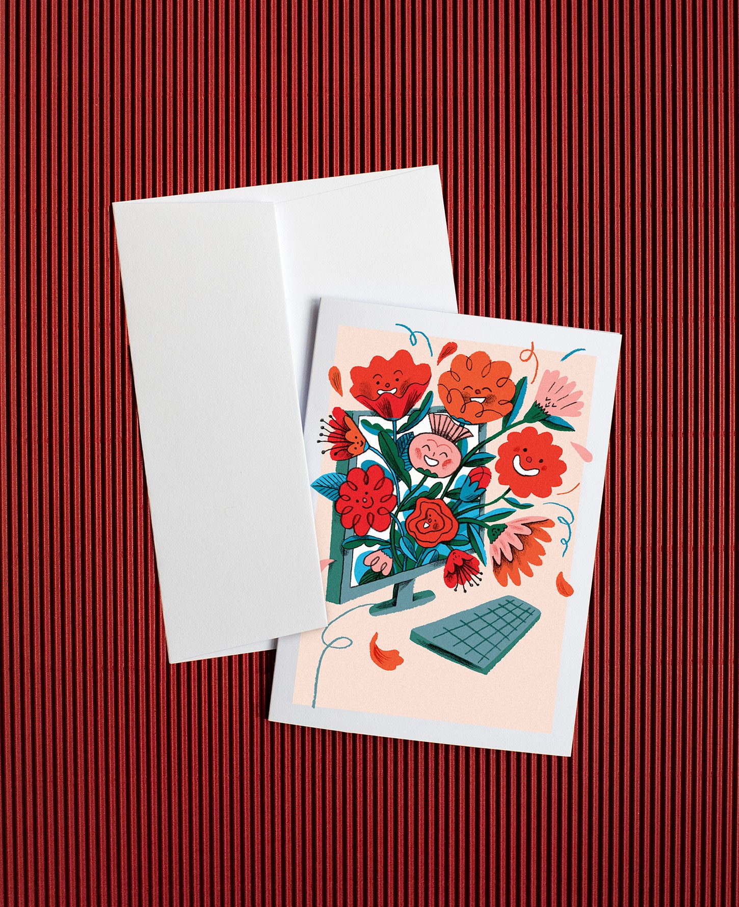 Grußkarten-Set "Blumenstrauß"