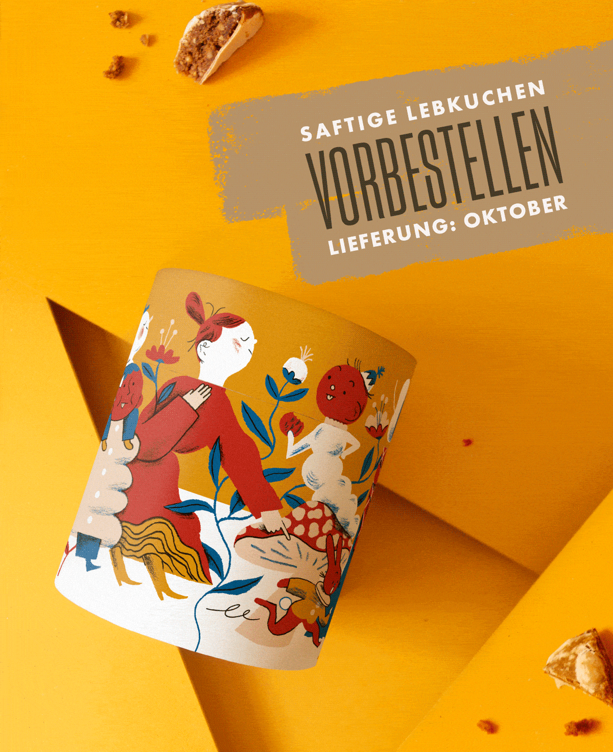 Lebkuchen tin – Charlotte Dumortier