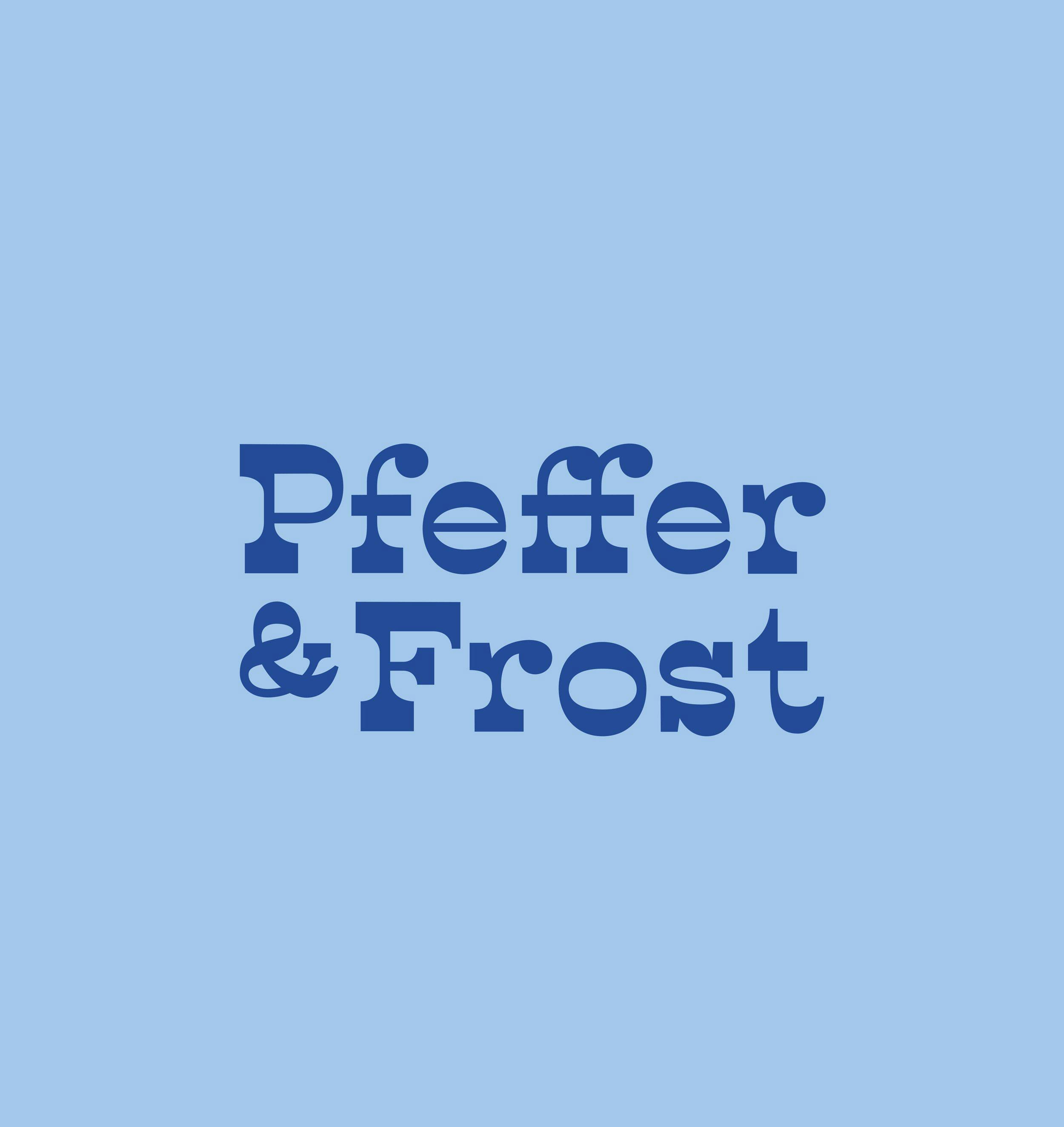 Pfeffer & Frost Logos
