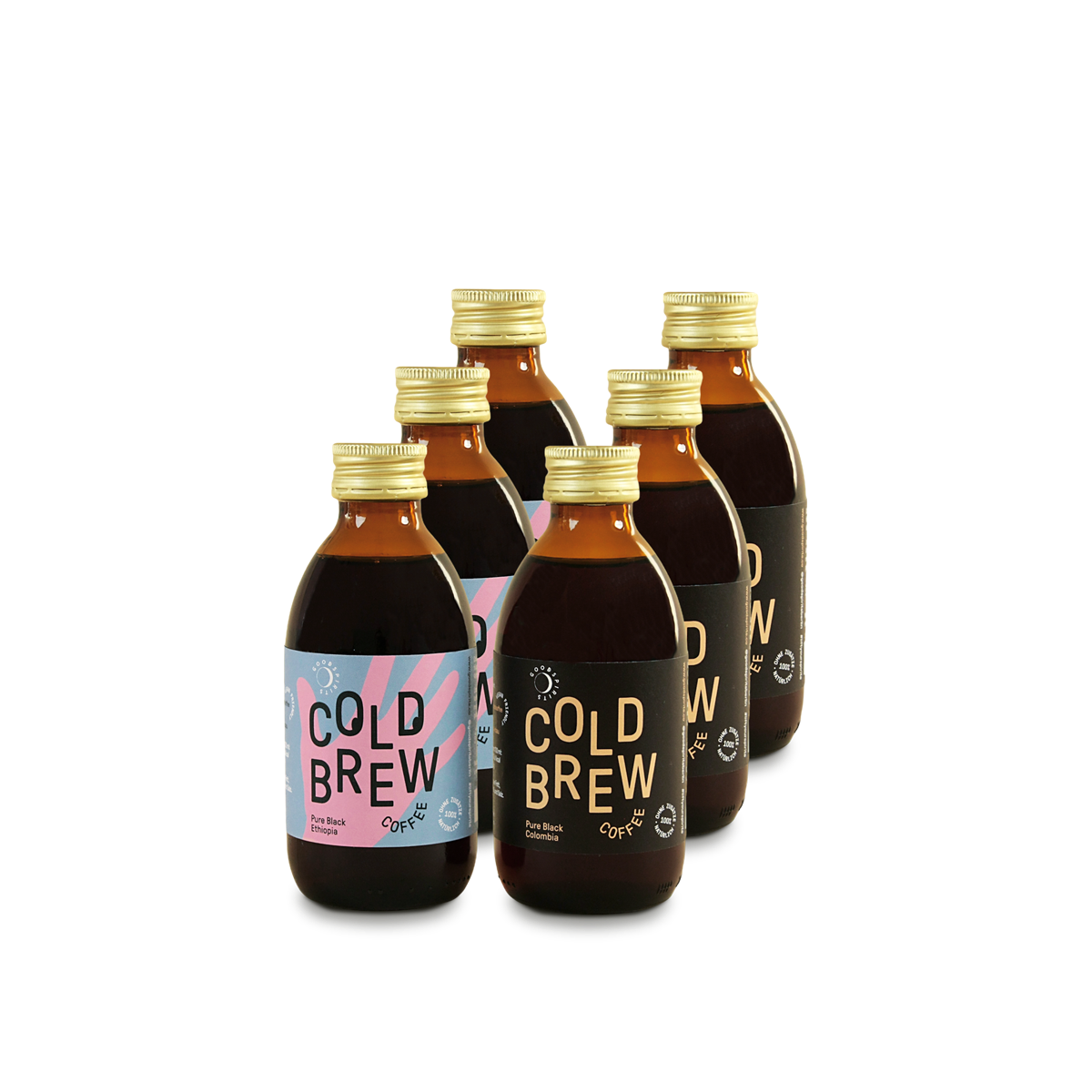 6 Bio Cold Brew Kaffee (transparent img)