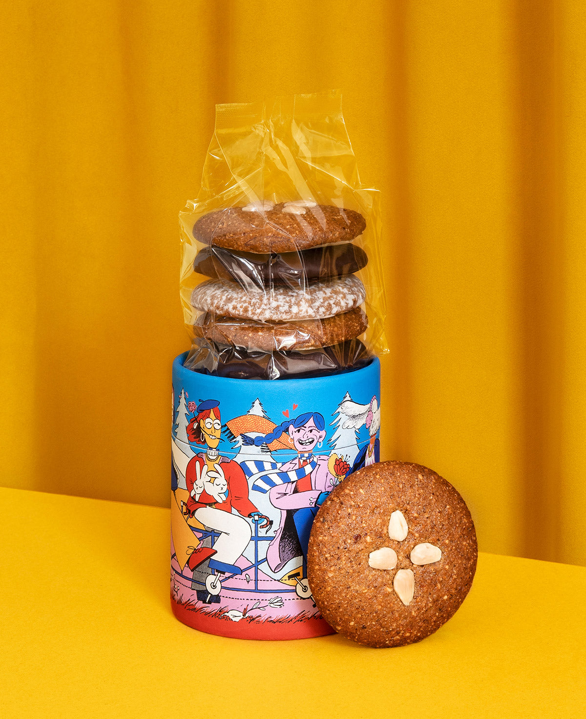 Nachhaltige Lebkuchen-Schmuckdose von Ollie Silvester